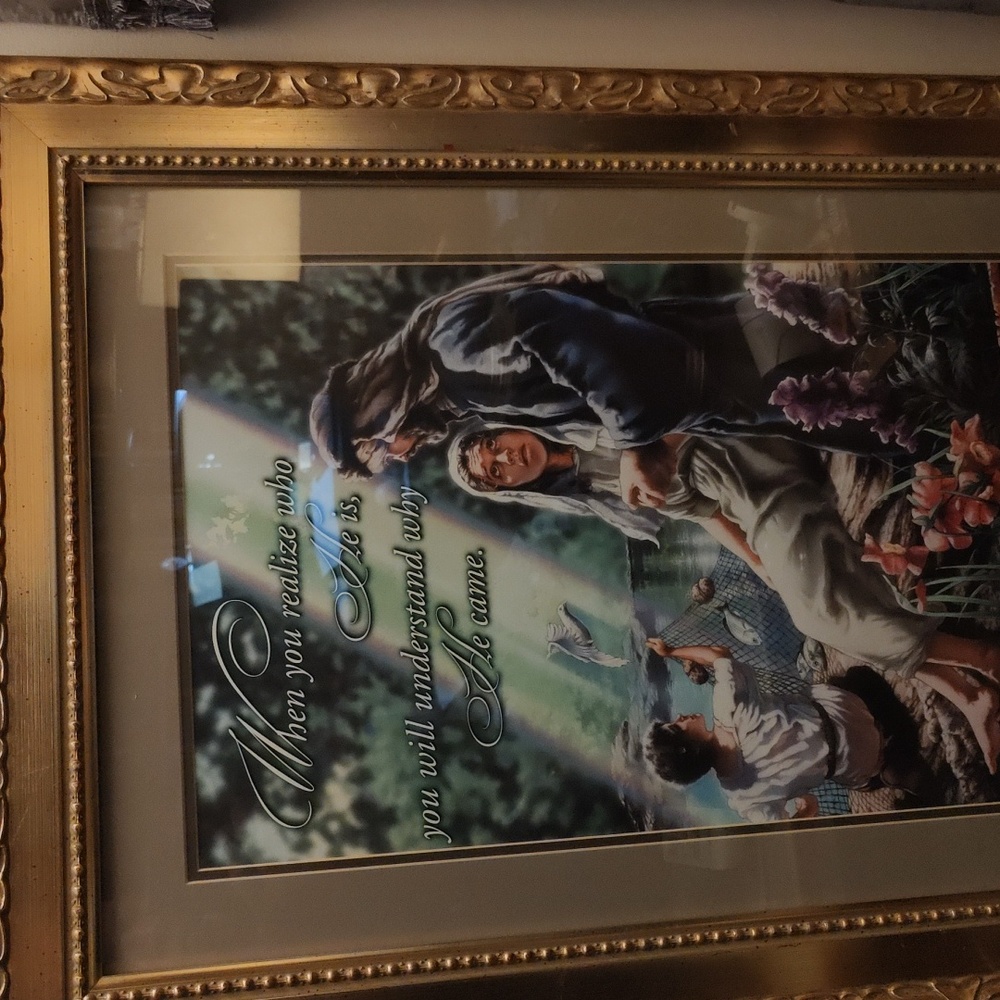 Jesus painting